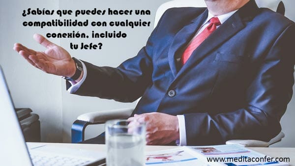 Una compatibilidad de trabajo es posible, no sólo tiene que ser de amor.