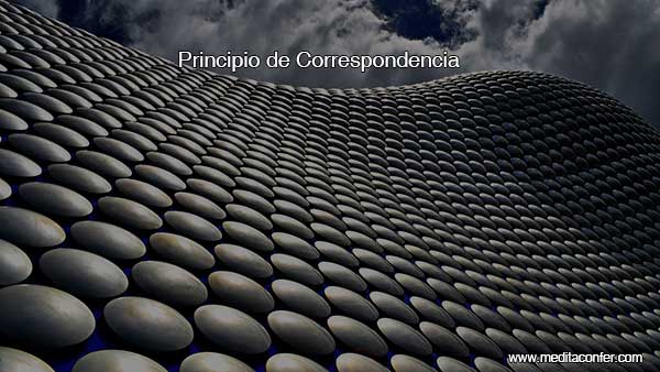 Principio de Correspondencia.