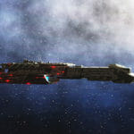 Explorando la nave cilindrica