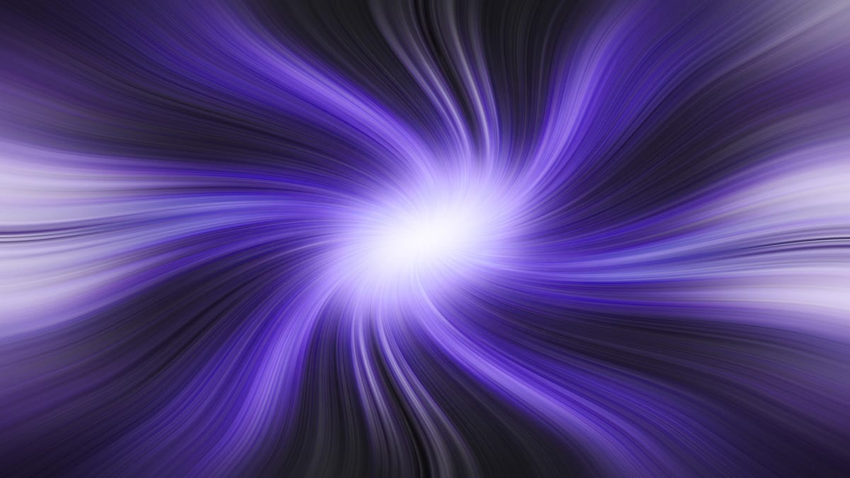 El significado de tener el aura violeta.
