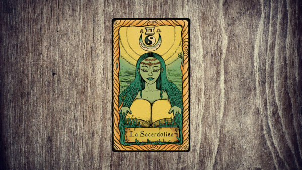 Carta del Tarot La Sacerdotisa: Accepta nueva sabiduría