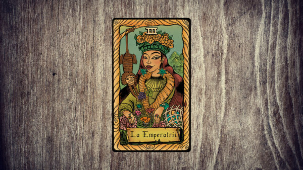 La carta del tarot Emperatriz significa que puedes materializar la abundancia.