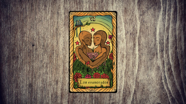 The Lovers Tarot Card means there is love in your life.