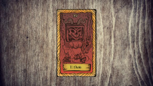 Carta del Tarot El Diablo significado.
