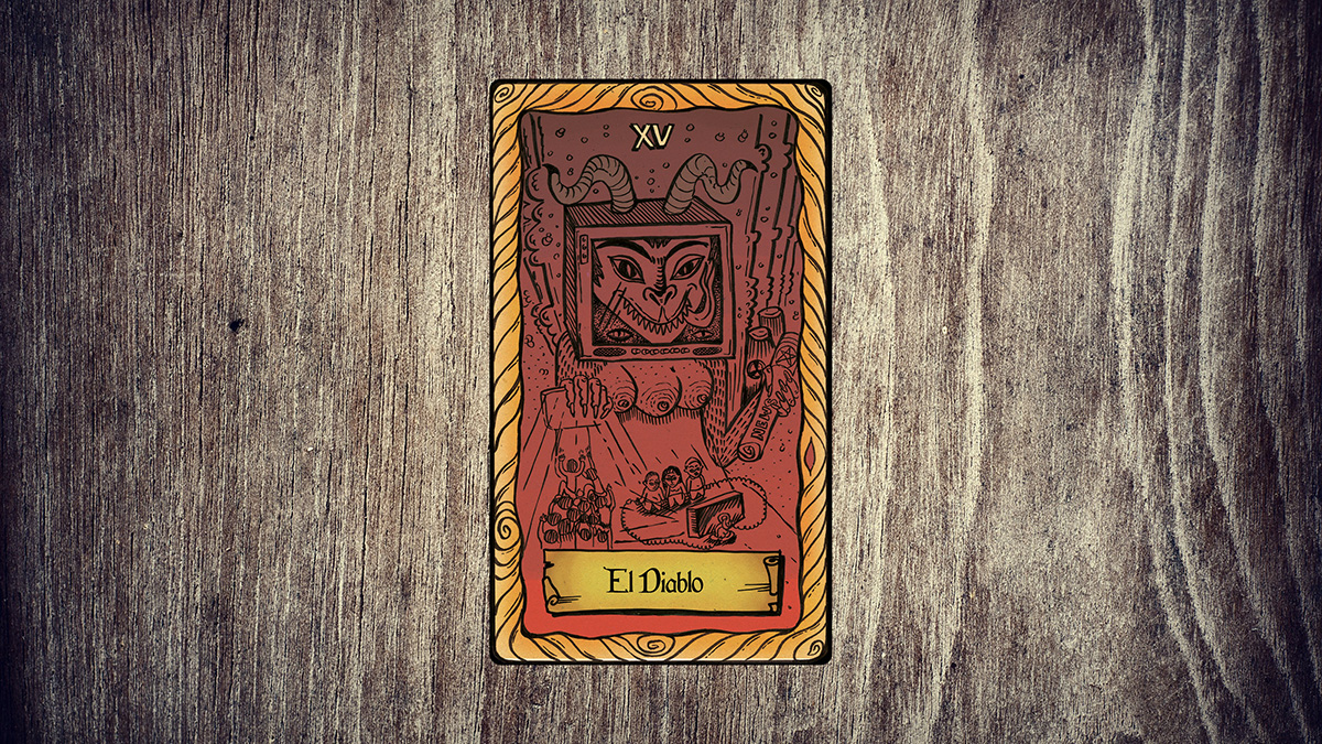 Carta del Tarot El Diablo significado.