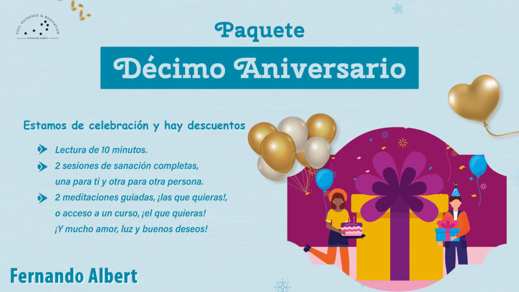 Imagen que celebra el Paquete 10 Aniversario.