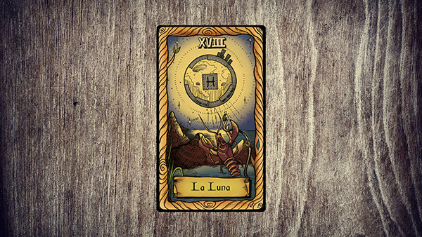 El significado de la carta del Tarot la Luna en posición vertical gira en torno a la expansión de la intuición y el descubrimiento de secretos.