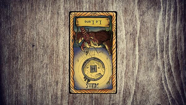 El significado invertido de la carta del Tarot de la Luna muestra el potencial para descubrir secretos ocultos y aportar una solución.