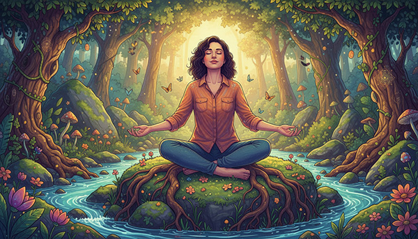 La naturaleza te conecta con la tierra tras una experiencia de disolución del ego.