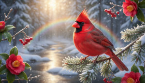 La simbología del cardenal rojo.