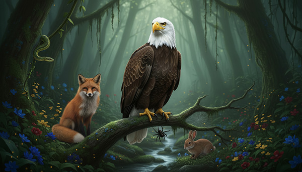 Hay muchos tipos y tamaños diferentes de animales de poder.