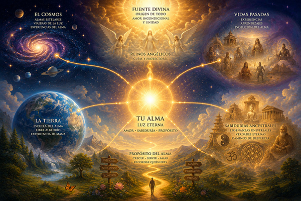 Un mapa del origen del alma.
