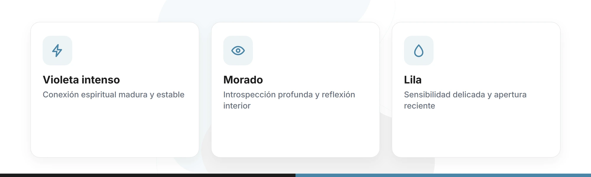 Recibe una lectura psíquica auténtica Los tres tonos del aura violeta: violeta intenso, morado y lila, y su significado espiritual
