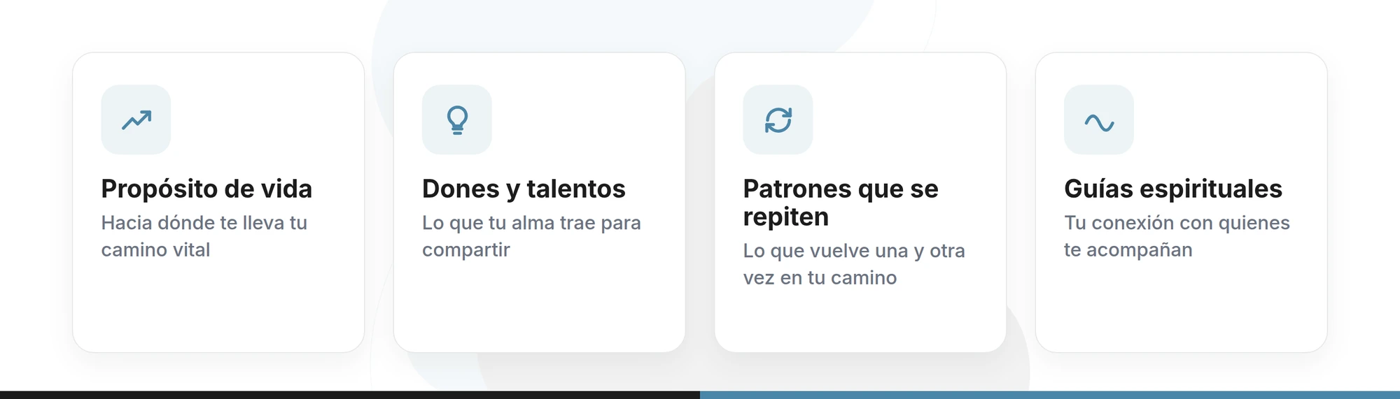 Recibe una lectura psíquica auténtica Qué exploramos en una lectura del alma: propósito de vida, dones y talentos, patrones y guías espirituales